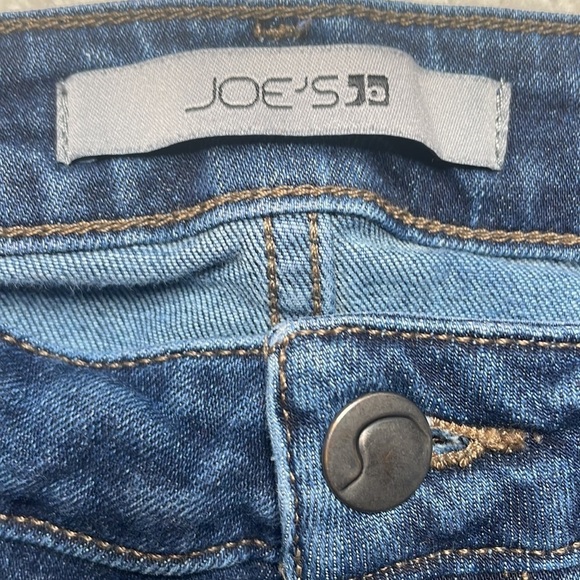 Joe’s Jeans Denim Stretch Cuff Crop comfy size 27 - Picture 4 of 9